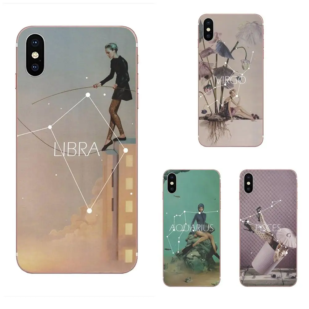 Силиконовый чехол с изображением знаков зодиака для Samsung GalaxyNote10Lite Note9 Note8 Note5 Note4