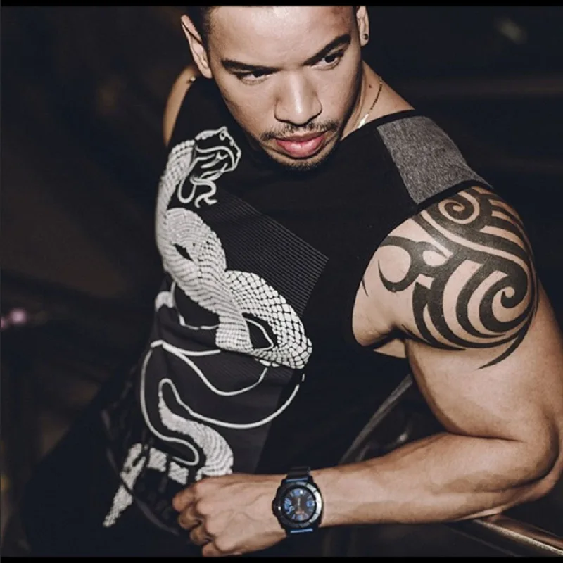 Мужской спортивный жилет без рукавов для занятий фитнесом, быстросохнущая дышащая футболка, облегающий тренировочный костюм