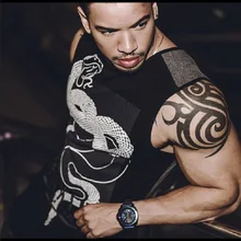 Мужской спортивный жилет без рукавов для занятий фитнесом, быстросохнущая дышащая футболка, облегающий тренировочный костюм