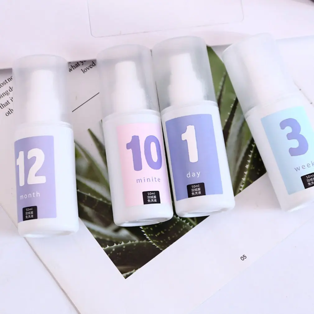 Practical Household No Rinse Wash Laundry Detergent For Down Coat Time Music Note Pattern Washing Liquid MHYB05-421
