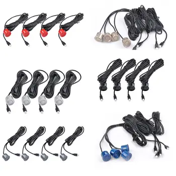 

2020 New Car Led Parking Sensor Parktronic Display 4Sensors Reverse Backup Monitor System