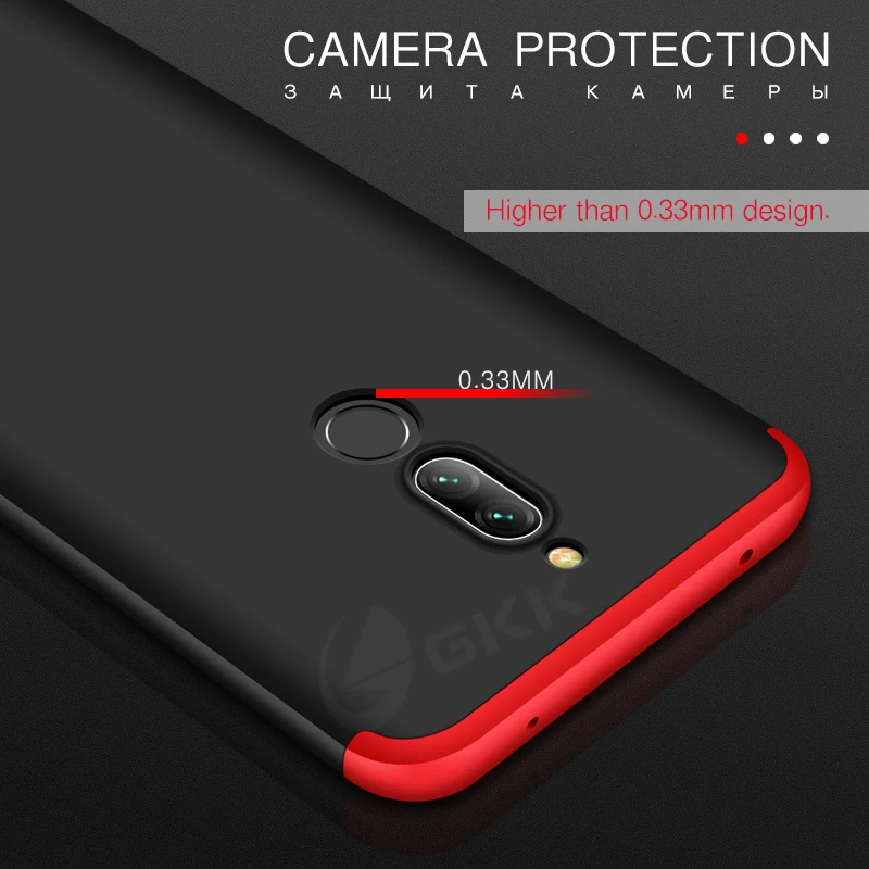 GKK, Роскошный чехол для Xiaomi Redmi 8, 8A, чехол 360, полная защита, тонкий, двойная броня, противоударный, жесткий, матовый, для Redmi 8, 8A, чехол, Fundas