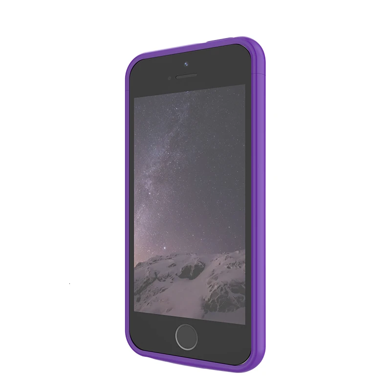 Aroay, 4000 мА/ч, зарядное устройство, умный чехол для телефона, для Iphone 5, SE, 5S, черный и синий, внешний аккумулятор, зарядка, внешний аккумулятор - Цвет: bule