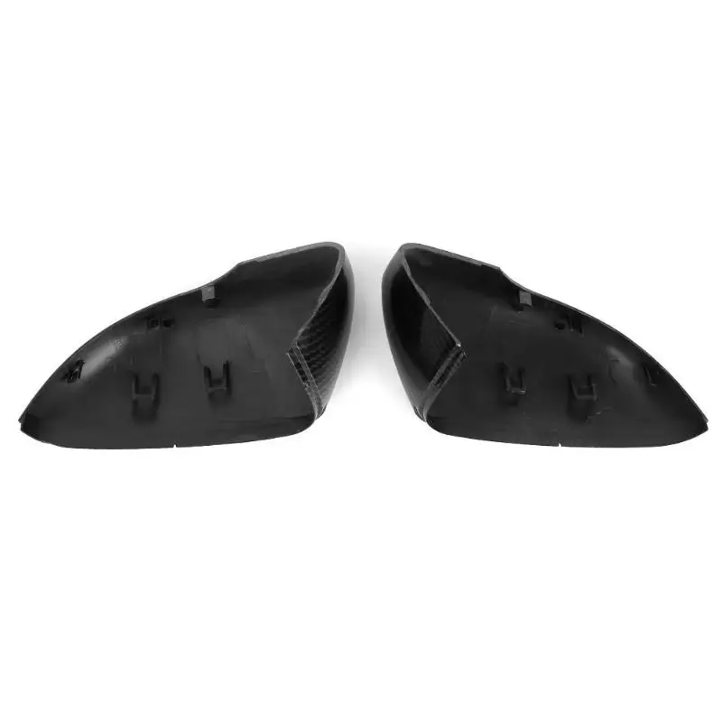 2x боковое зеркало крышки из углеродного волокна для гольфа Mk6 2009-2013
