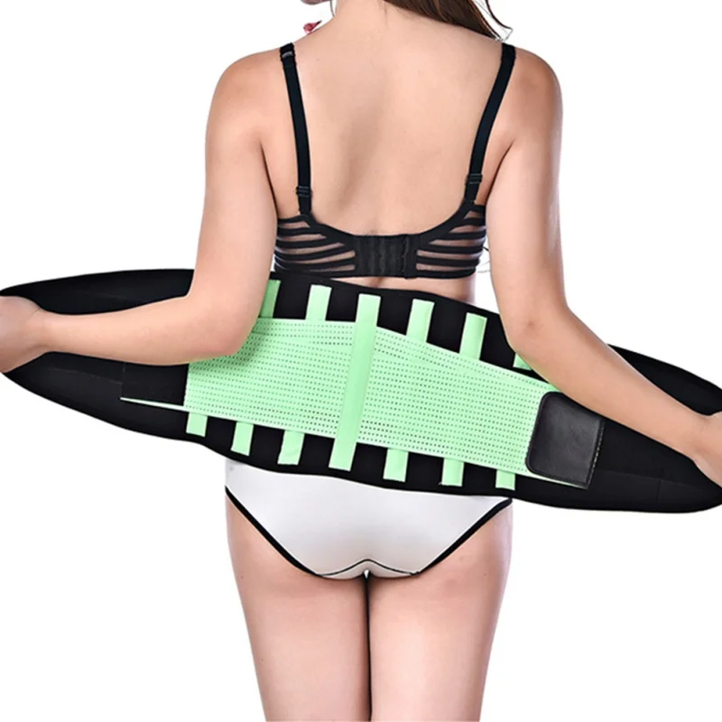 Women Sports Waist Support Adjustable Waist Support Brace Fitness Gym Lumbar Back Neoprene Waist Supporter Protection