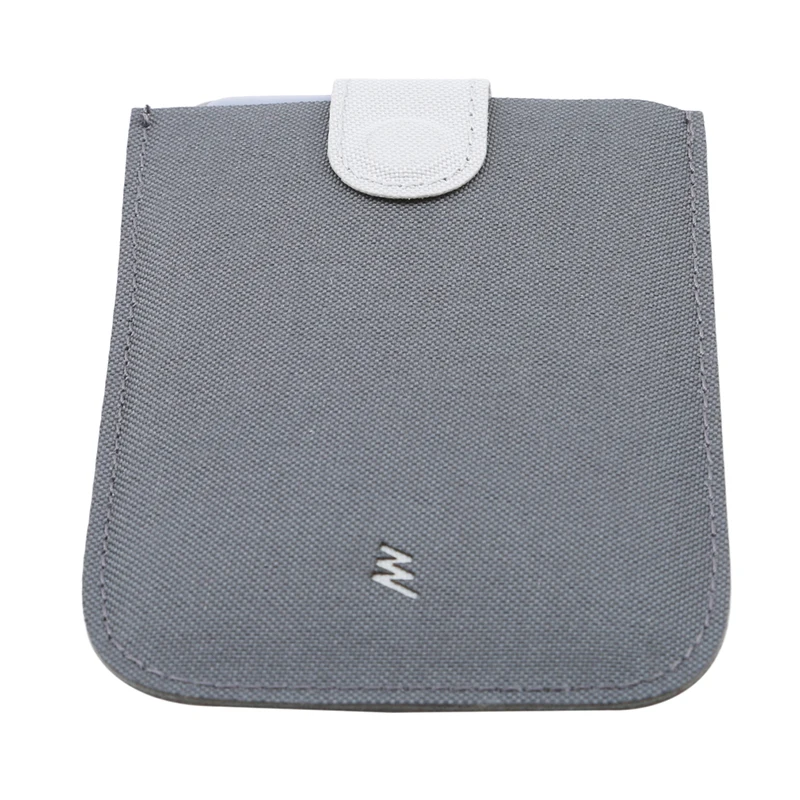 Slim Cards Holders Colorful Gradient Smart Card Men Wallets Money Bags Portable Cards Money Women Short Purses - Цвет: Black-Gray