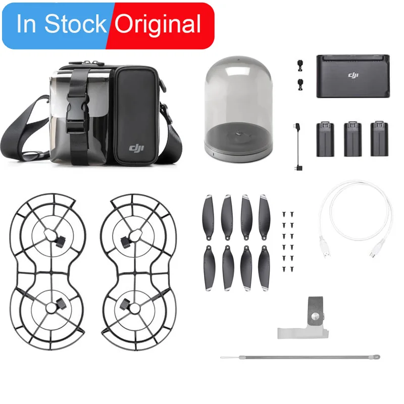 

Original DJI Mavic Mini Flight Accessories Set Battery/Charging Hub /Base/Propeller Guard/Holder and Bags For Mavic MiNi Drone