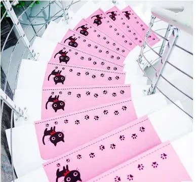 picture color4 Коврик для лестниц, подушка для ног, для использования свободного клея, самоклеящийся, спиннинг, Китайский ветер, современный модный, твердый деревянный коврик - Цвет: picture color4