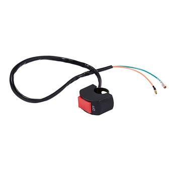 

Motorcycle ATV 7/8" Handlebar Headlight Fog Spot Light ON-OFF Kill Switch