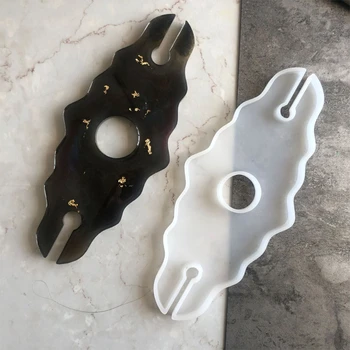 

Silicone Resin Tray Molds Geode Agate Platter Molds Wine Rack Coaster Resin Molds Tray Wine Rack Coaster Resin Mold Tool