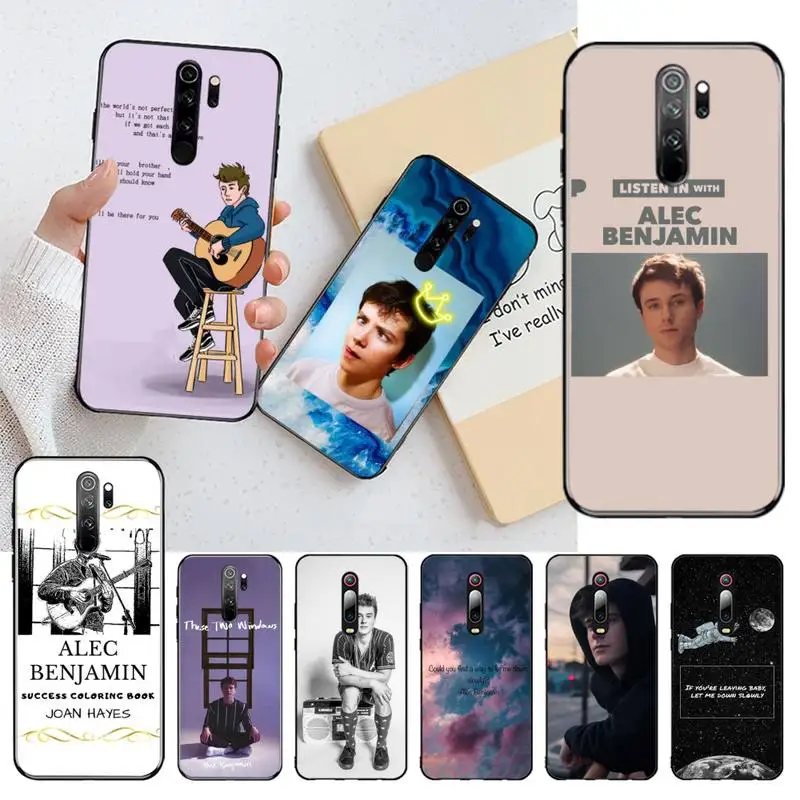 Alec Benjamin Новое поступление черный телефон для Redmi Note 8 8A 8T 7 6 6A 5 5A 4 4X 4A Go Pro|Бамперы| |