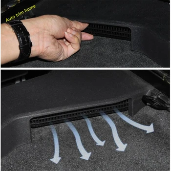 

Lapetus Auto Accessories Seat Below Air Conditioner AC Vent Cover Duct Anti-blocking Cover Kit Fit For Volvo S60 V60 2013 - 2018