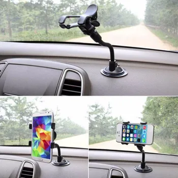 

Universal Non-slip Bracket Stand Soft Tube Mobile Phone Holder Windshield Car Mount Holder for Smart Phone Navigation