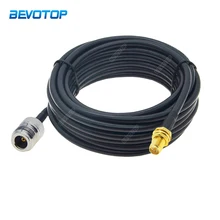 

20CM-25M N Female Jack to RP SMA Female Connector Cable PIgtails LMR200 50 Ohm Low Loss Cord 3G 4G LTE Antenna Adapter Jumper