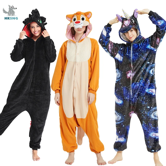 Kigurumi Adults Squirrel, Women's Pajamas Jumpsuit