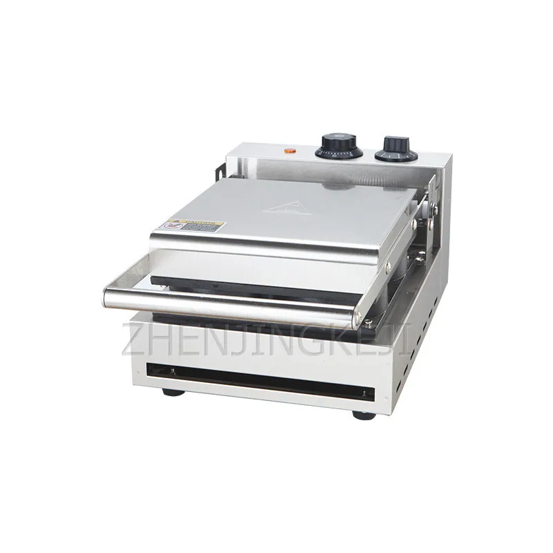 Commercial Pizza Machine 220V Electric Pizza Oven Four Grid Round Pancake Machine Milk Tea Shop Restaurant Snack Food Equipment 3