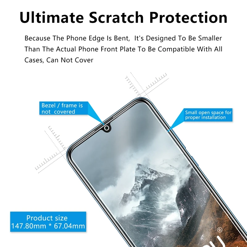 25 шт закаленное стекло для huawei Honor 10 Lite, Защитная пленка для экрана телефона, Защитная пленка для экрана для huawei Honor 10 Lite 6,21