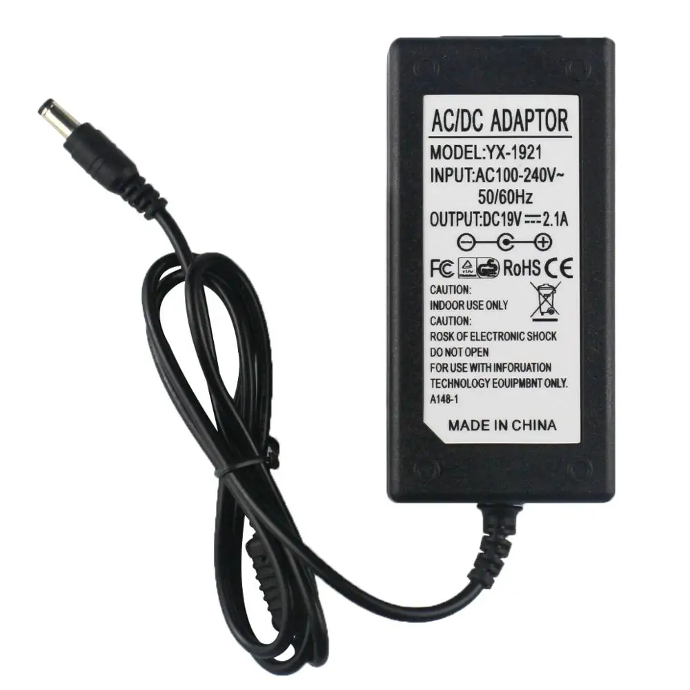 19V 2.1A 5,5*2,5 мм адаптер переменного тока для Harman 6132A-ONYXST AU38AA-00 AU38AA-OO NSA40ED-190200 ESX2567Q Беспроводной Портативный Динамик