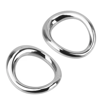Metal Cock Ring Scrotum Ball Stretcher Penis Bondage Chastity Lock Delay Ejaculation Stainless Steel Sex Toys for Men Adult Game 6