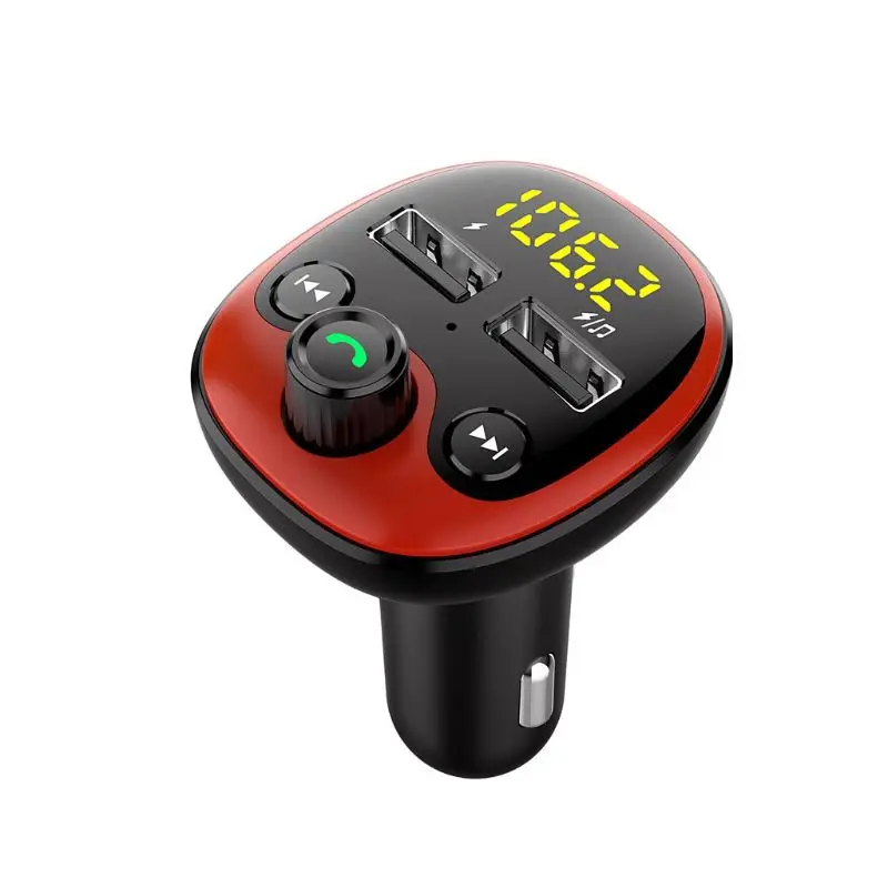 Автомобильный Bluetooth беспроводной передатчик MP3 радио плеер двойной USB зарядное устройство автомобильные запчасти