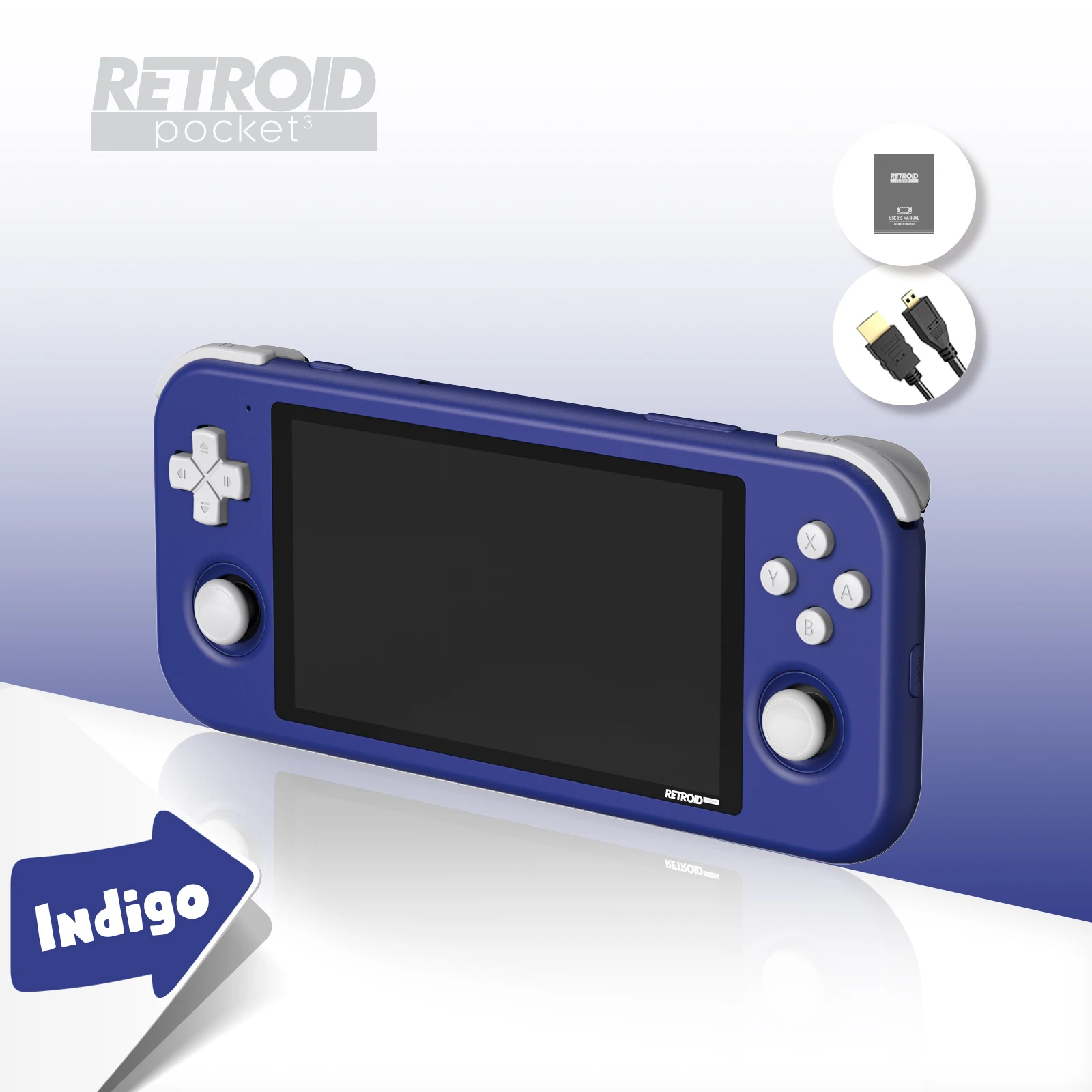 Retroid Pocket 3 Handheld Retro Gaming System | Handheld Retro 