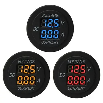 

Car Motorcycle DC 12-24V Dual LED Digital Voltmeter Ammeter Volt Meter Guage
