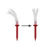 12Pcs Prong Golf Tees Plastic 70 83MM Less Friction Supplies 3