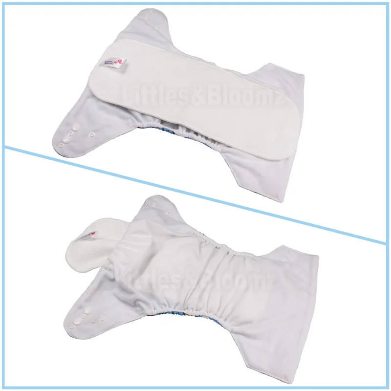 10Pcs Reusable Washable Inserts Boosters Liners For Pocket Cloth Nappy Diaper Microfibre Bamboo Charcoal Insert