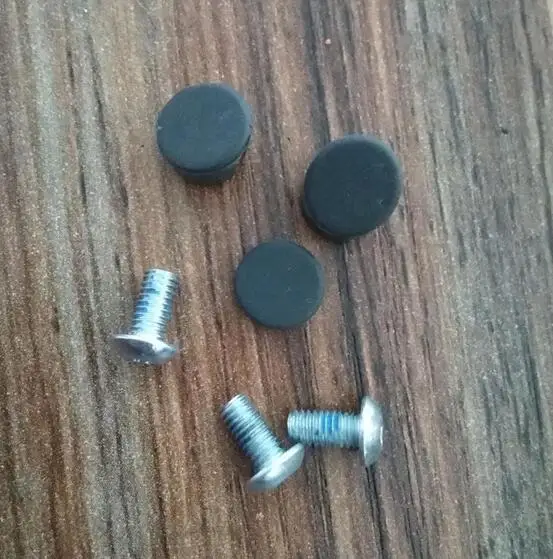 3 Fender screws Заднее крыло для самоката, заднее крыло для Xiaomi Mijia M365, крюк, крыло, крюк, крышка, шурупы, штатив для самоката, защита - Цвет: 3 Fender screws
