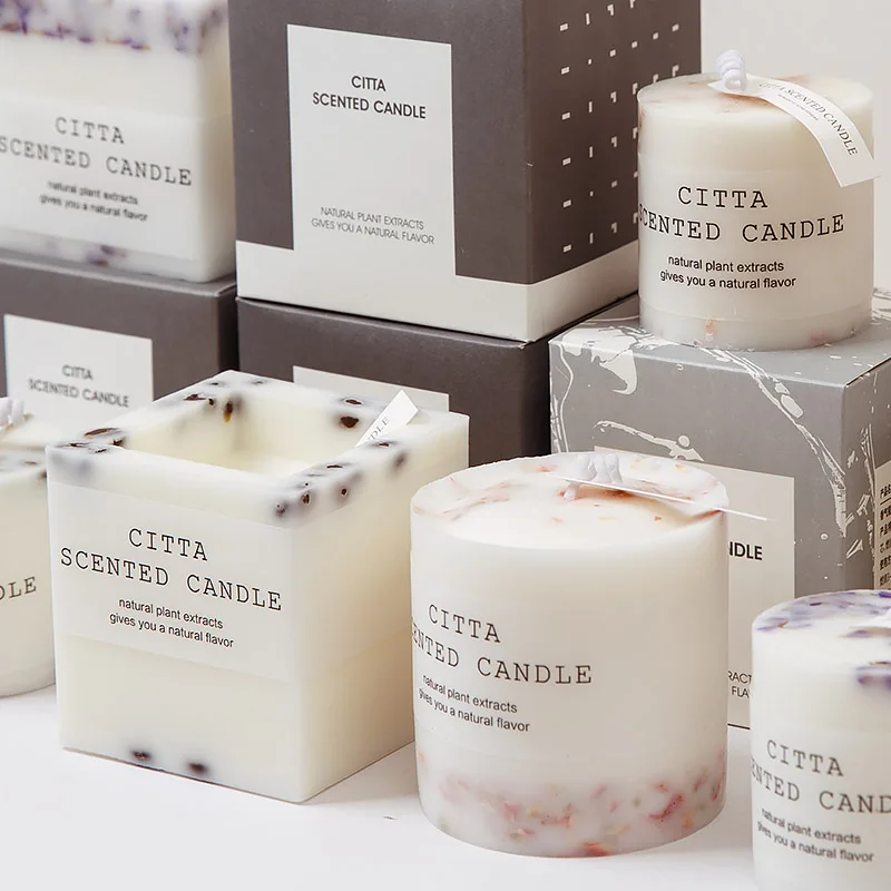 Aroma-friendly Candles Nordic Smoke-free Fragrance Cup Soy Candle Agod Sleeping Bedroom Fragrance Essential Oil Hand Gift