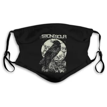 

STONE SOUR CROW BLACK ALTERNATIVE METAL SLIPKNOT KORN SEETHER Mouth Mask Women's kid PM2.5