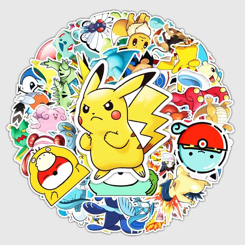 Pokemon Cushion Cover Plush Toys Pikachu Psyduck Pillowcase Cartoon Pillow Cases Sofa Car Anime Plush Children Toy 45x45cm