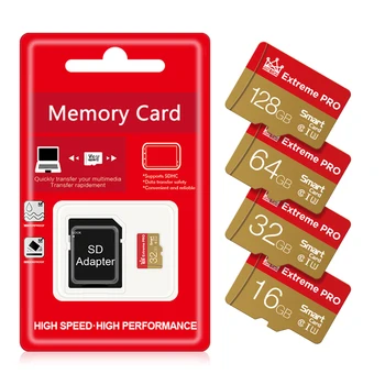 

Micro SD Card 16GB 32GB 64GB 128gb Memory Card C10 Mini SD Card cartao de memoria SDHC SDXC TF Card with SD adapter
