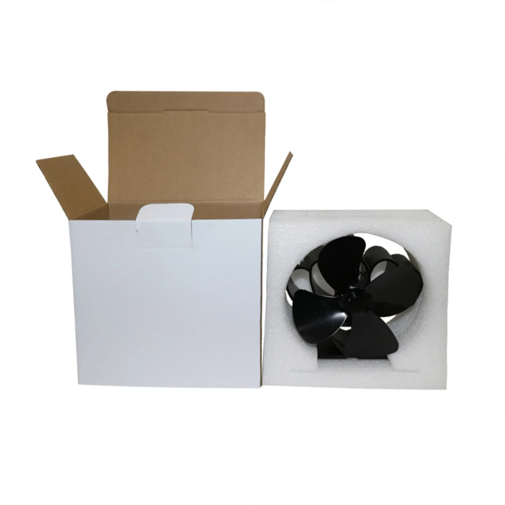 5 лопастей камин 4 лопасти вентилятор с тепловым питанием печь на дровах лог комин экологичный тихий вентилятор для дома эффективное