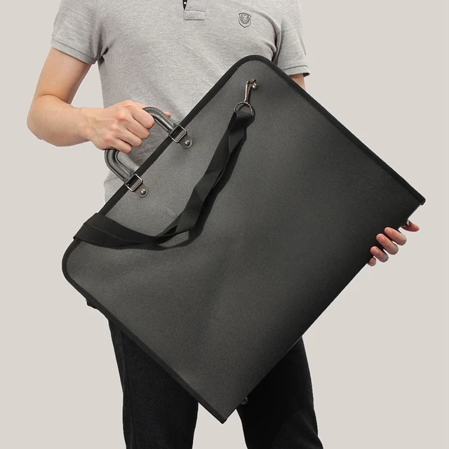 Art Portfolio Case with Zipper,Artist Carrying Case Poster Board,Tote Bag  for Art Storage Folder 