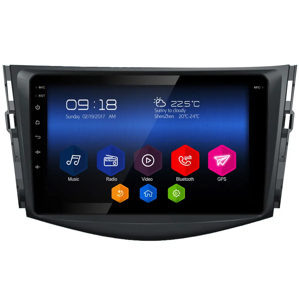 " ips 4G DSP Carplay Android 8 Восьмиядерный 4 Гб ОЗУ 64 Гб ПЗУ RDS автомобильный dvd-плеер Стерео gps ГЛОНАСС для Toyota RAV4 RAV-4 2006-2012