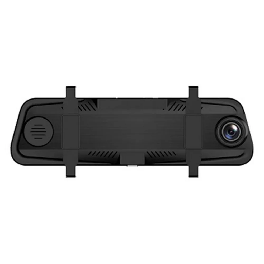 10 дюймовый DVR автомобиля Двойной объектив видео Регистраторы Dash Cam Зеркало заднего вида автомобиля Камера заднего вида Камера