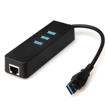 Мини Дизайн 3 Порты и разъёмы s USB 3,0+ 1 Gigabit Ethernet Сетевая карта USB 3,0+ 1 Гб/c RJ-45 LAN Порты и разъёмы комбинированный адаптер кабель