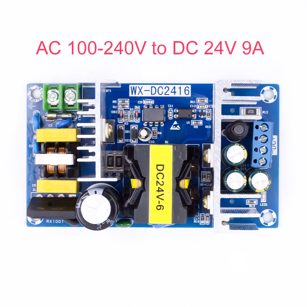 Оранжевый Лучшая AC-DC модуль питания AC 100-240V К DC 24V 9A/24V 6A импульсный источник питания - Цвет: Оранжевый