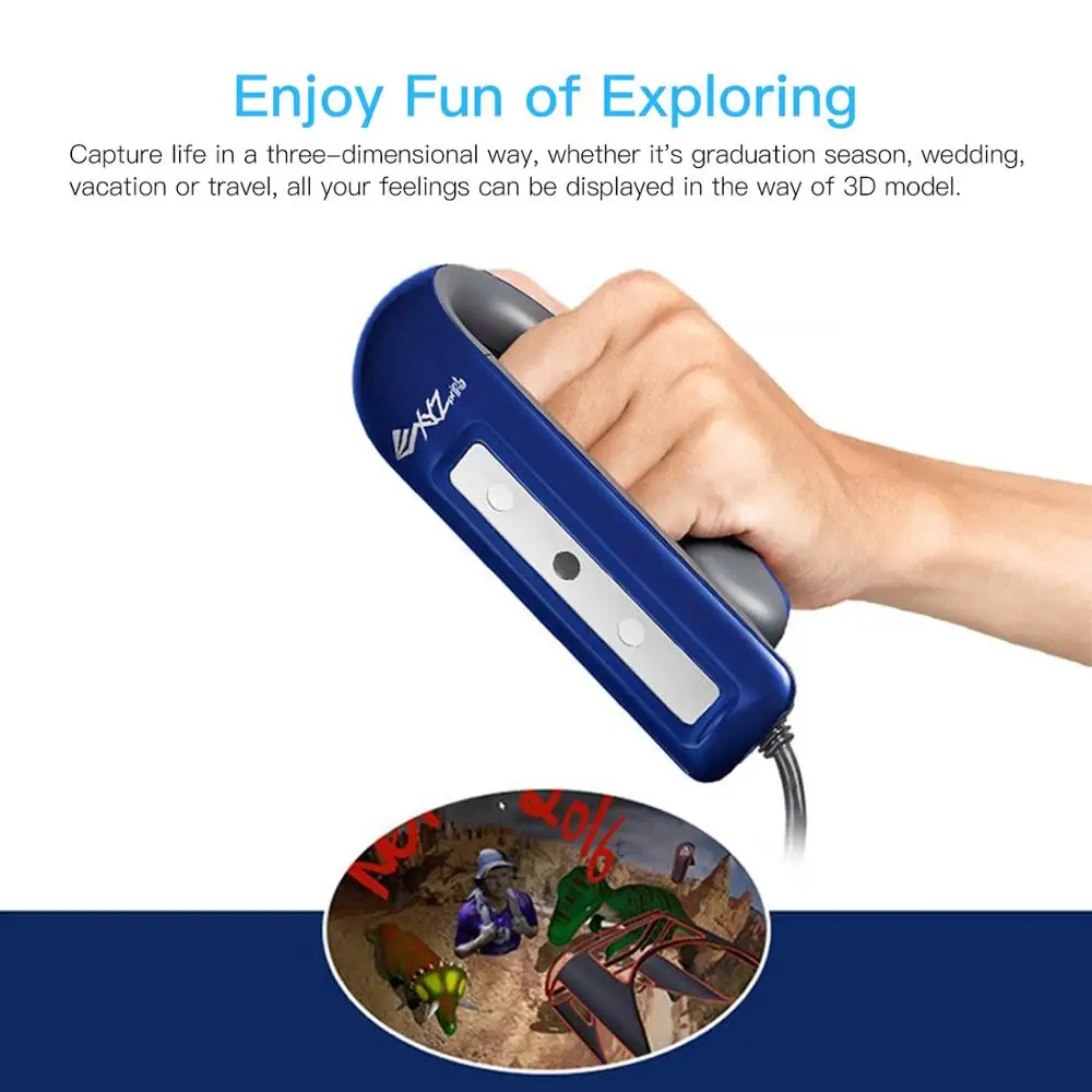Handheld USB 3D Scanner 3D Printers Computer ships-from: China|Czech Republic|France|Germany|Poland|Russian Federation|SPAIN|United States