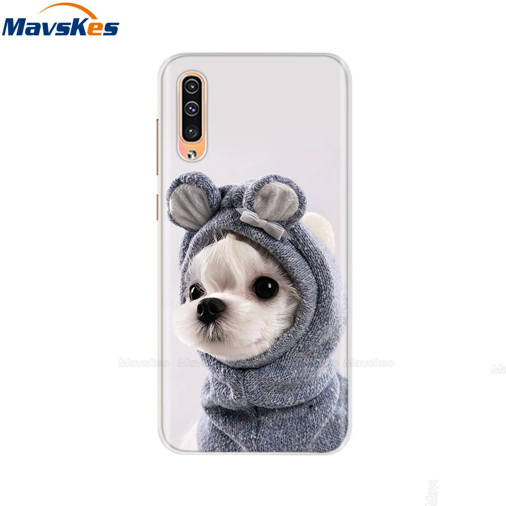50 Чехол для samsung Galaxy A50, милый мультяшный Мягкий силиконовый чехол для samsung Galaxy A50 A505 SM-A505F/DS для samsung A50 - Цвет: 50