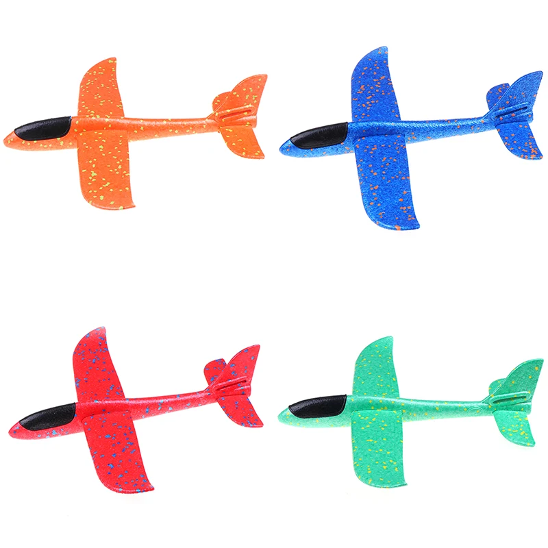 Высокое качество EPP пена ручной бросок самолет Открытый Запуск планер самолет детский подарок игрушка 37 см интересные игрушки