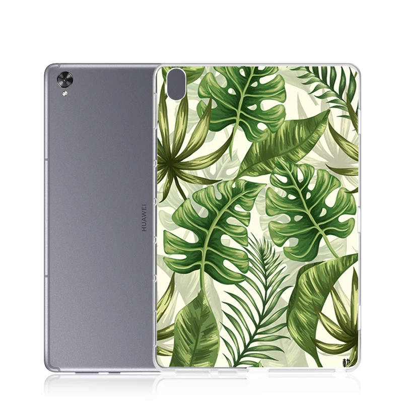 

Soft TPU case for Huawei mediapad M3 M5 M6 lite 8.0 8.4 10.1 10.8 10 pro Media pad painted transparent shell tablet back cover