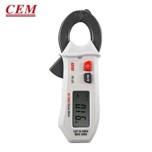 Cem FC-21 digital braçadeira medidor de alta precisão verdadeiro rms amperímetro totalmente automático display digital amperímetro ac