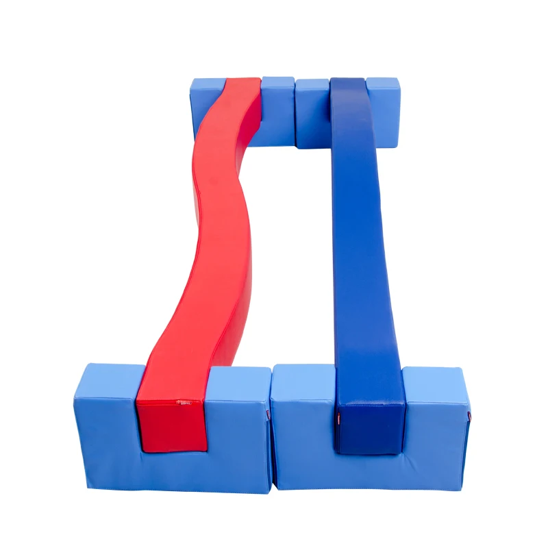 

PU Foam Soft Sensory Integration Training Single Plank Bridge Balance Plate YLWS189