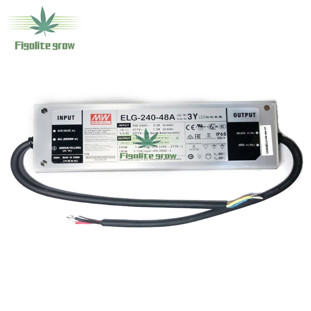 Светодиодные промышленные светильники Meanwell для HLG 120H 48A/B 240H ELG 150 240 Мощность