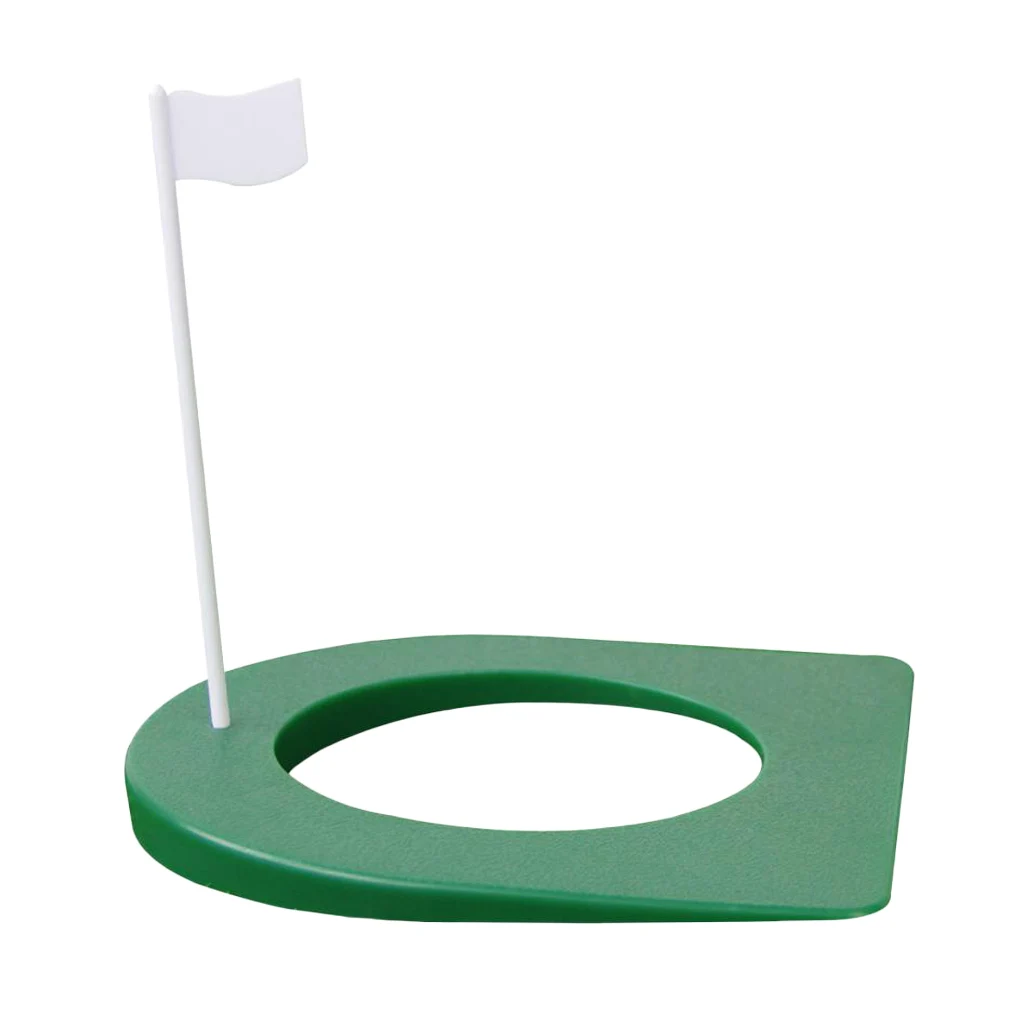 Golf Putting Hole with Flag Putting Practice Cup Practice Training Aids