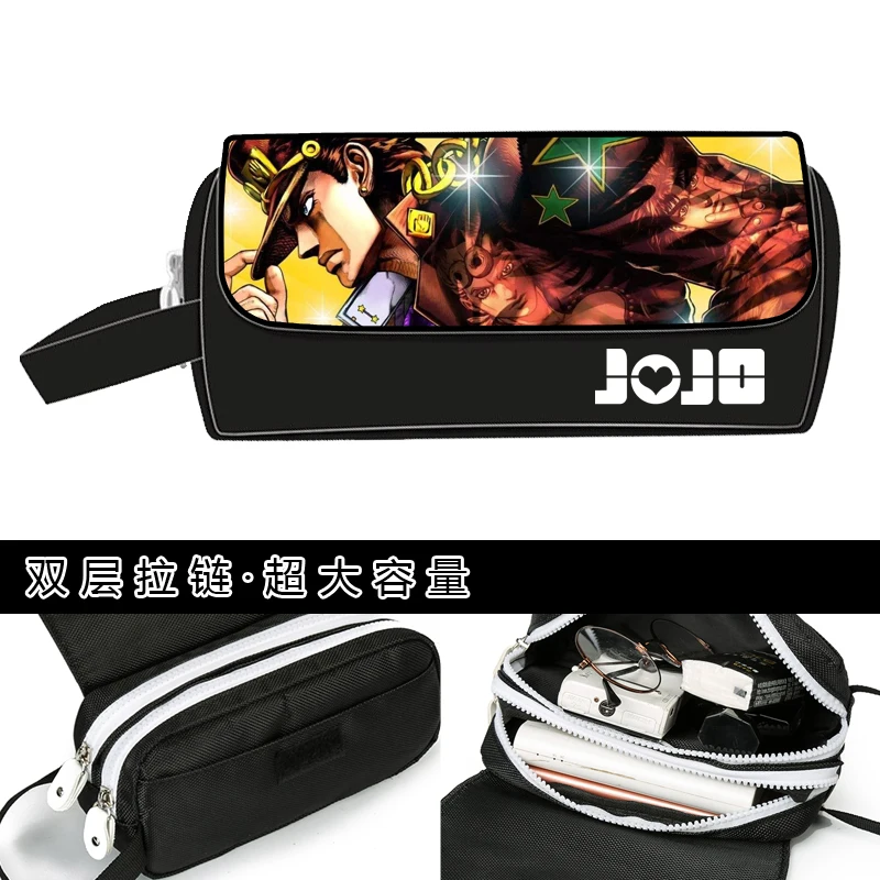 Style 4 Причудливый кошелек JoJo Adventur, косметичка, канцелярские принадлежности, сумка-карандаш для девочек и мальчиков, подарок, Снова в школу, ручная сумка, переносная - Цвет: Style 4