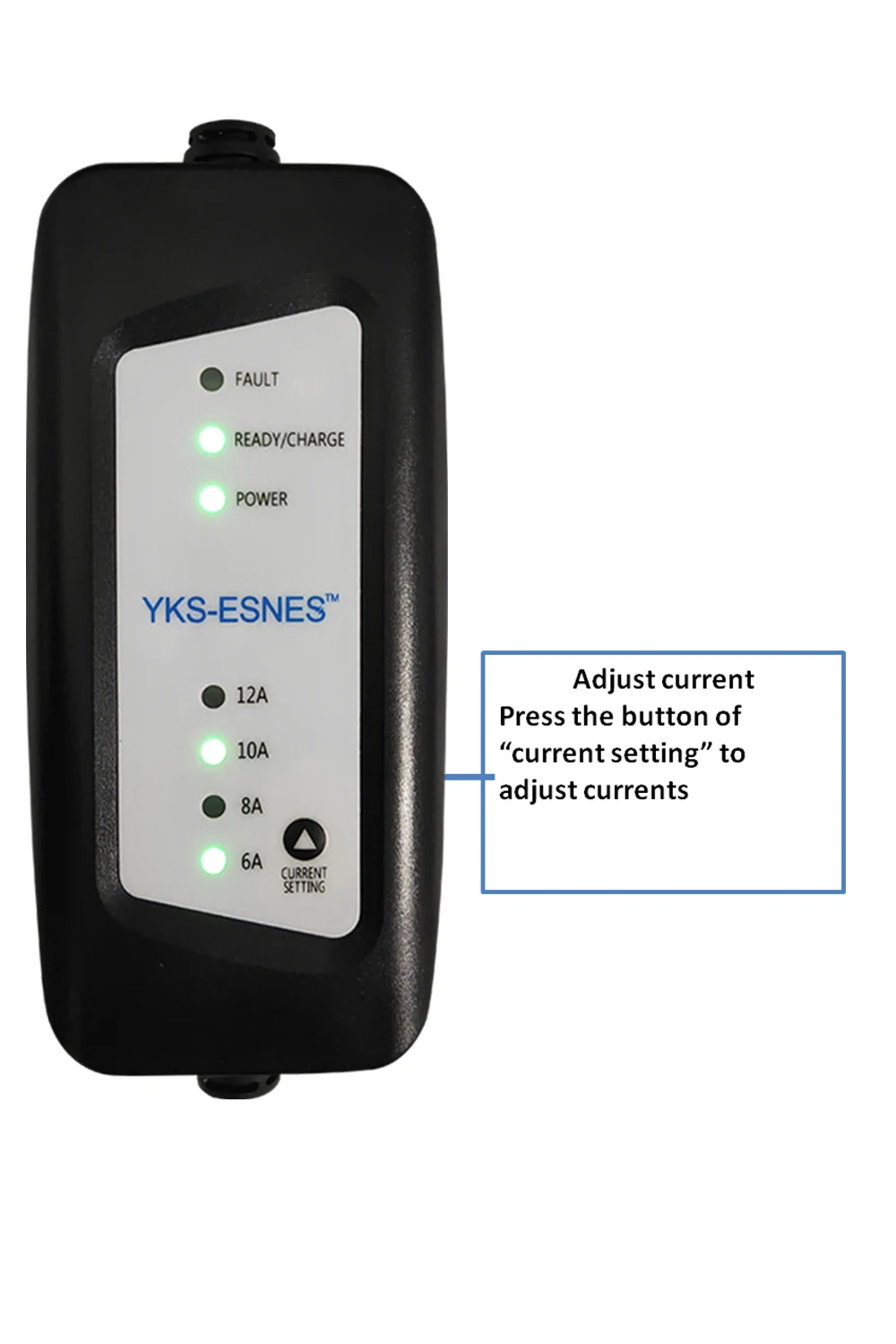 YKS-ESNES J1772 зарядный кабель EVSE 5 m 16A adustable schuko штекер для ev Тип зарядки 2