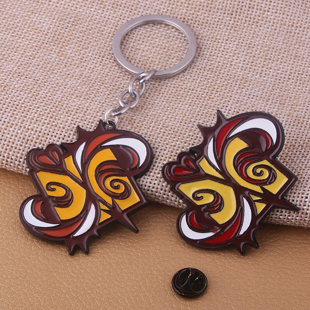 Брелок для ключей с логотипом Langa Reki S женский мужской автомобильный брелок аниме